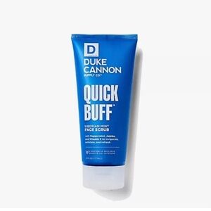 Duke Cannon Quick Buff Siberian Mint Face Scrub 6 fl oz NEW